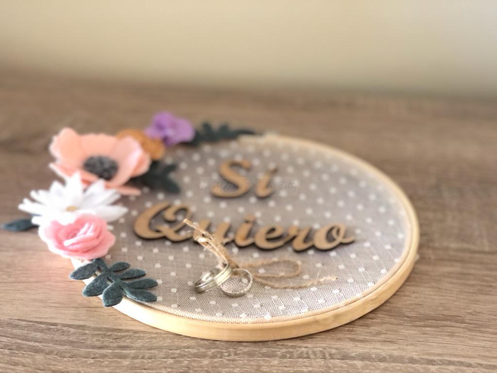 ⭐ Portaalianzas De Madera Personalizado Para Regalar ⭐