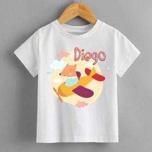 Camiseta cumple personalizada Avioneta