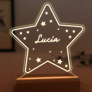Lámpara Estrella personalizada