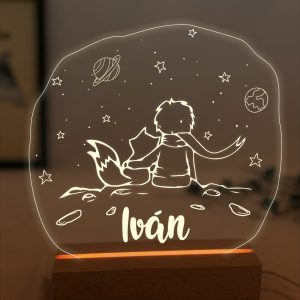Lámpara El Principito personalizada