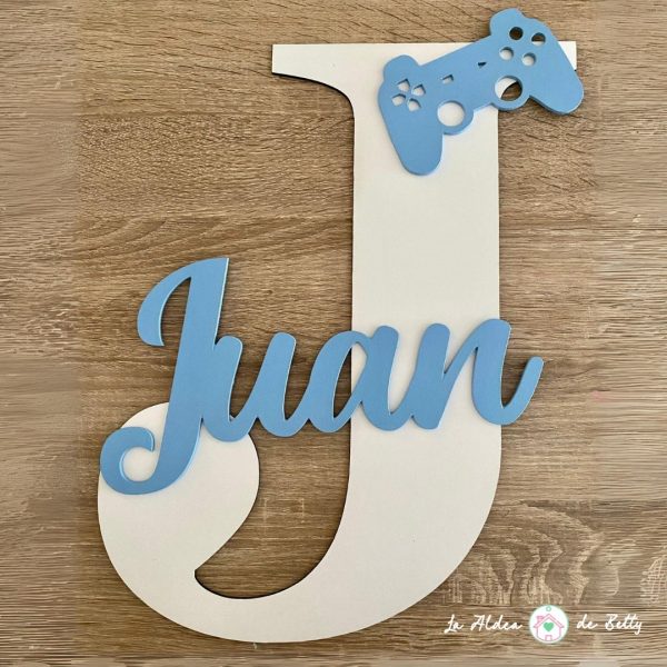 Letra con Nombre personalizada - Imagen 2
