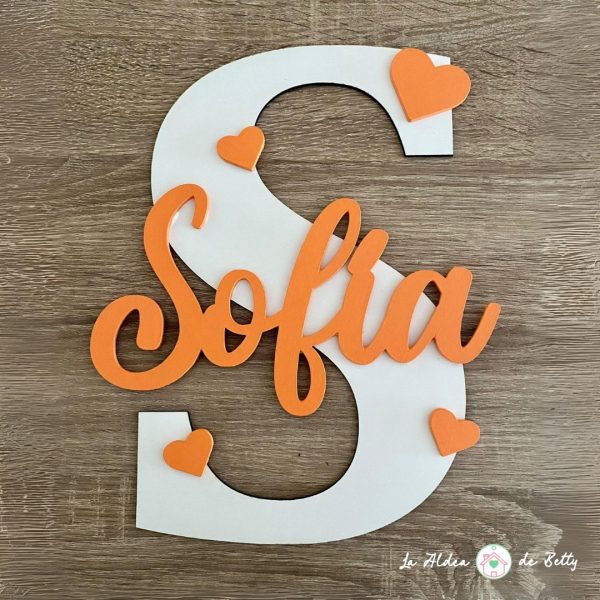 Letra con Nombre personalizada - Imagen 3