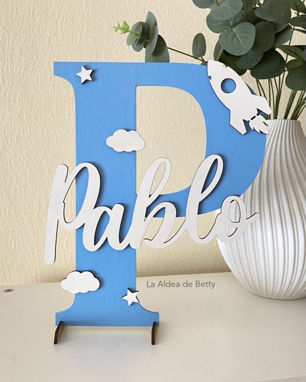 Letra con Nombre personalizada - Imagen 6