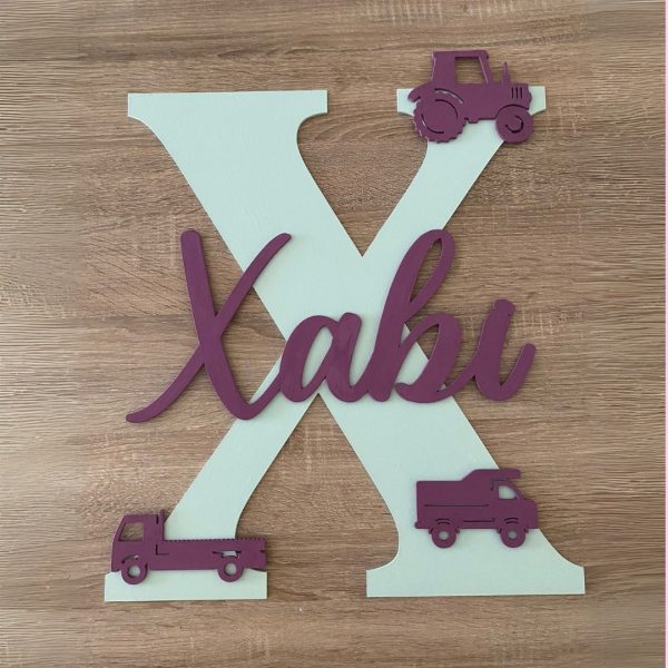 Letra con Nombre personalizada - Imagen 7