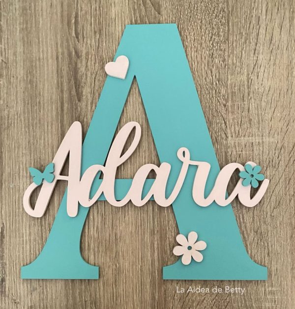 Letra con Nombre personalizada - Imagen 8