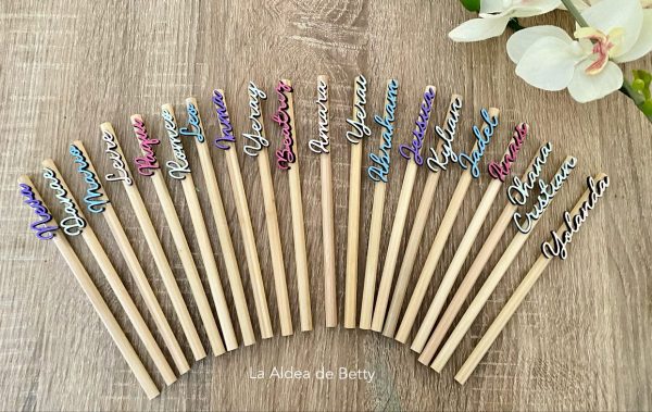 Lápices personalizados de colores - Imagen 4