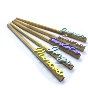 Lápices personalizados de colores